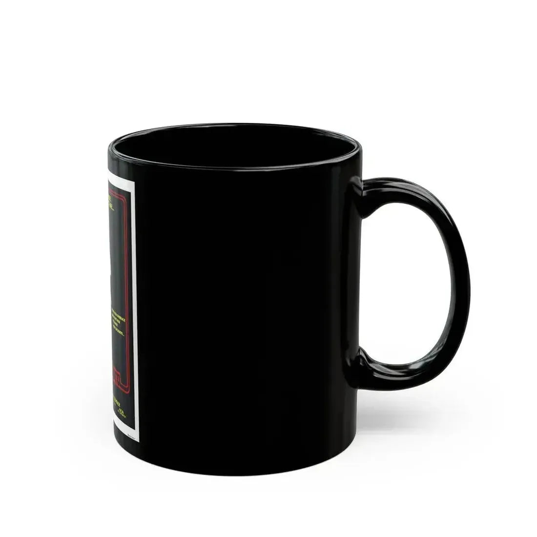 BLACK COBRA 1976 Movie Poster - Black Coffee Mug - Go Mug Yourself