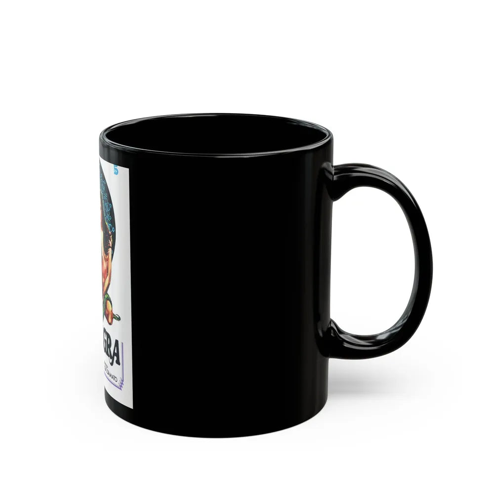 BLACK COBRA (2) 1976 Movie Poster - Black Coffee Mug-Go Mug Yourself