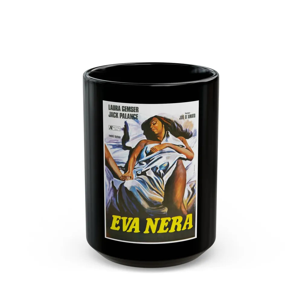 BLACK COBRA (3) 1976 Movie Poster - Black Coffee Mug-15oz-Go Mug Yourself