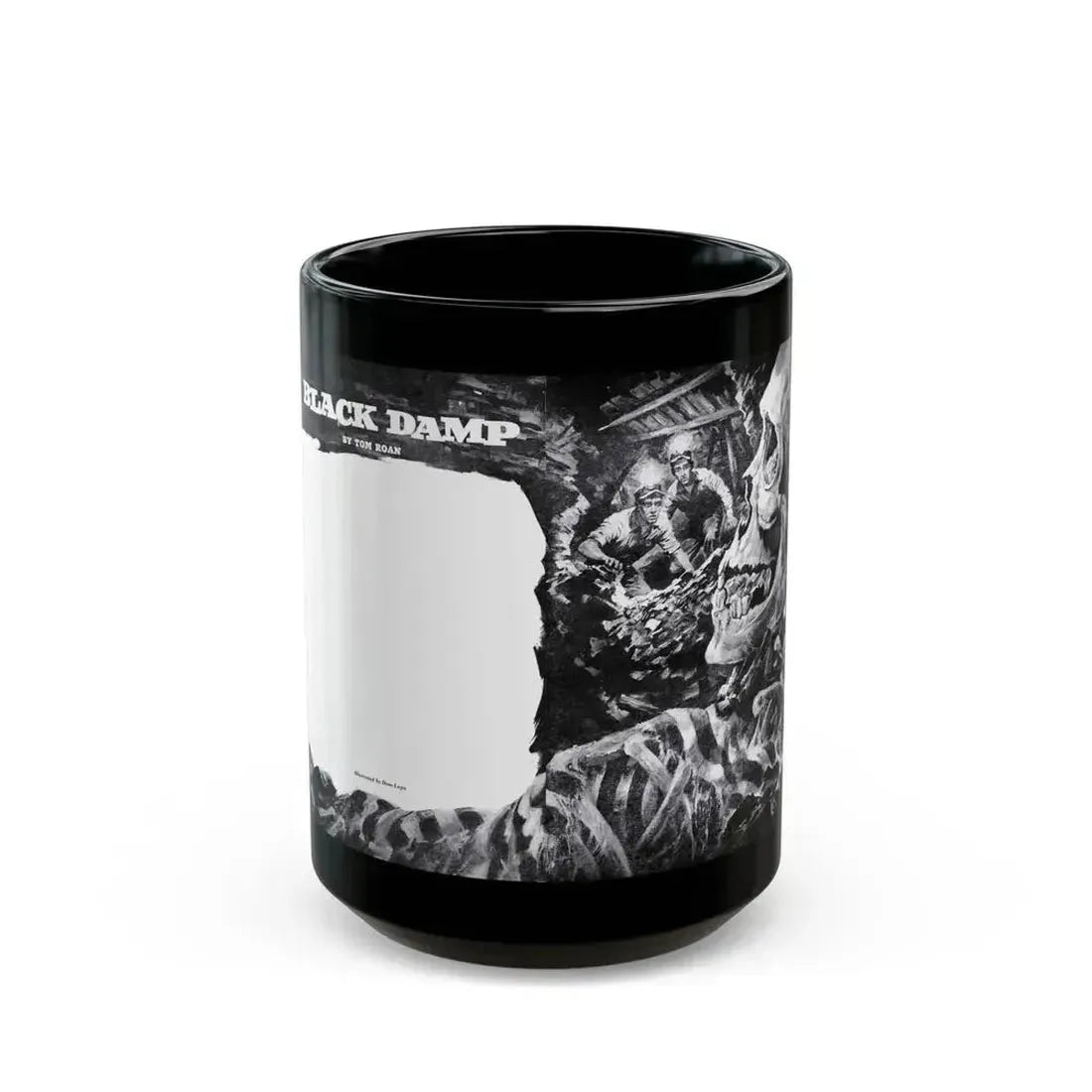 Black Damp, Bluebook Magazine, April 1955 - Black Coffee Mug 15oz - Go Mug Yourself