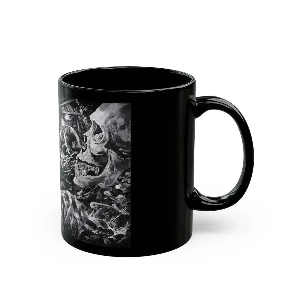 Black Damp, Bluebook Magazine, April 1955 - Black Coffee Mug - Go Mug Yourself