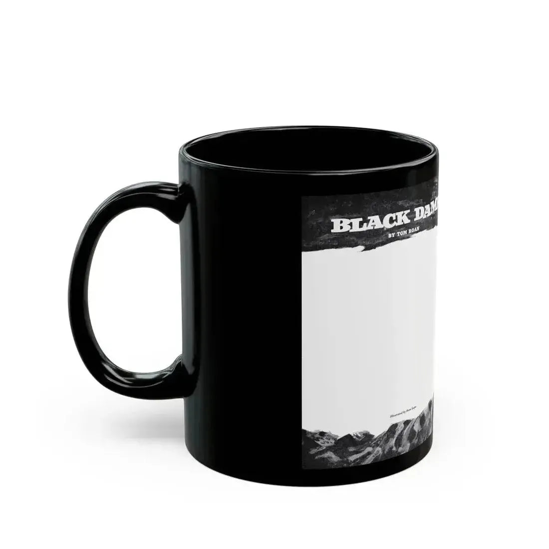 Black Damp, Bluebook Magazine, April 1955 - Black Coffee Mug - Go Mug Yourself