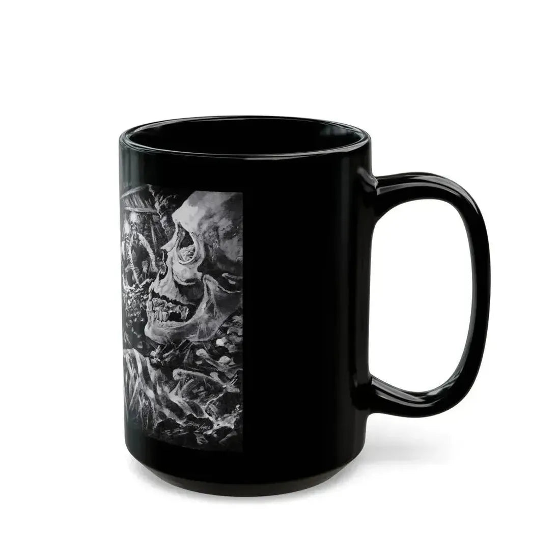 Black Damp, Bluebook Magazine, April 1955 - Black Coffee Mug - Go Mug Yourself