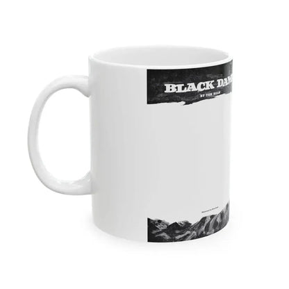 Black Damp, Bluebook Magazine, April 1955 - White Coffee Mug - Go Mug Yourself