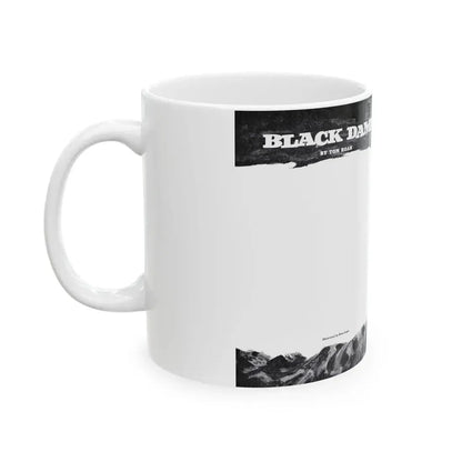 Black Damp, Bluebook Magazine, April 1955 - White Coffee Mug - Go Mug Yourself