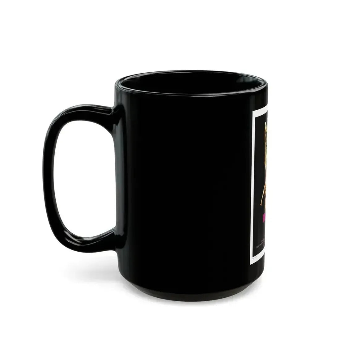 BLACK EYE 1974 Movie Poster - Black Coffee Mug - Go Mug Yourself