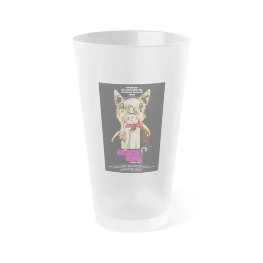 BLACK EYE 1974 Movie Poster - Frosted Pint Glass 16oz 16oz Frosted - Go Mug Yourself