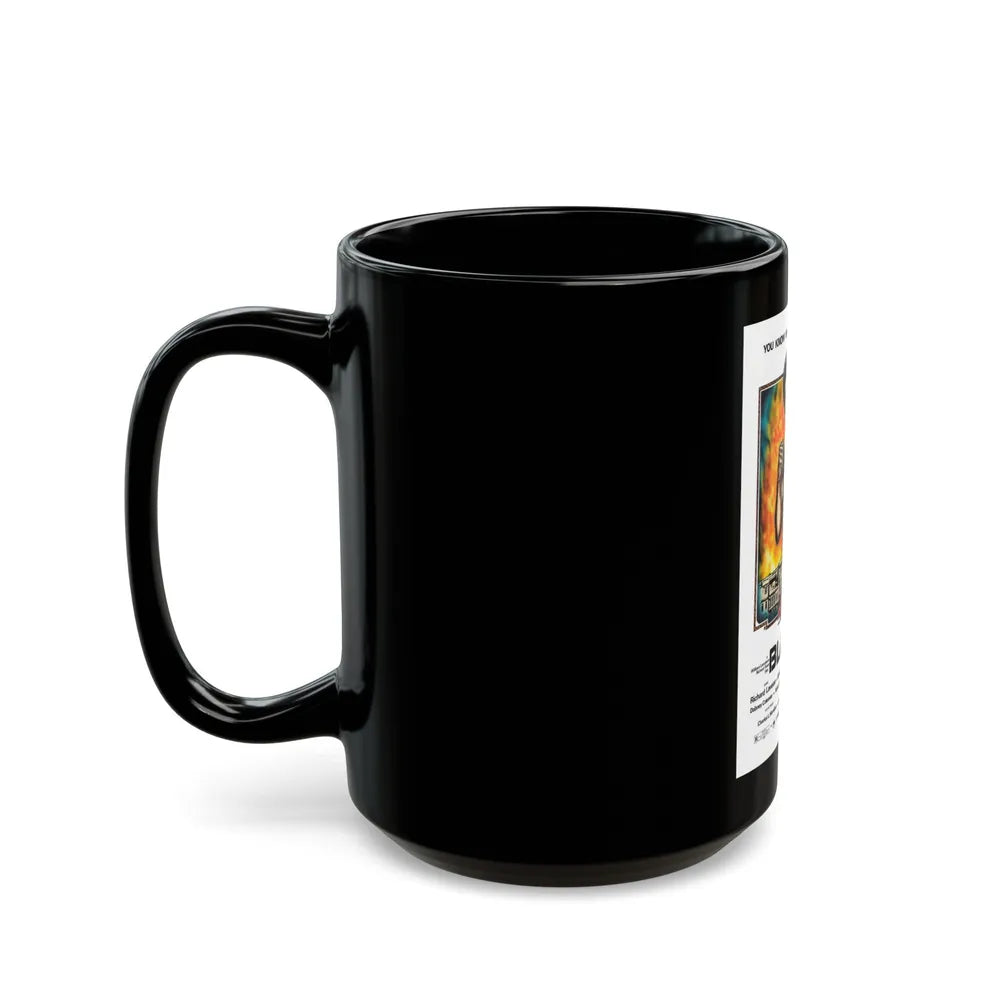 BLACK FIST 1975 Movie Poster - Black Coffee Mug-Go Mug Yourself