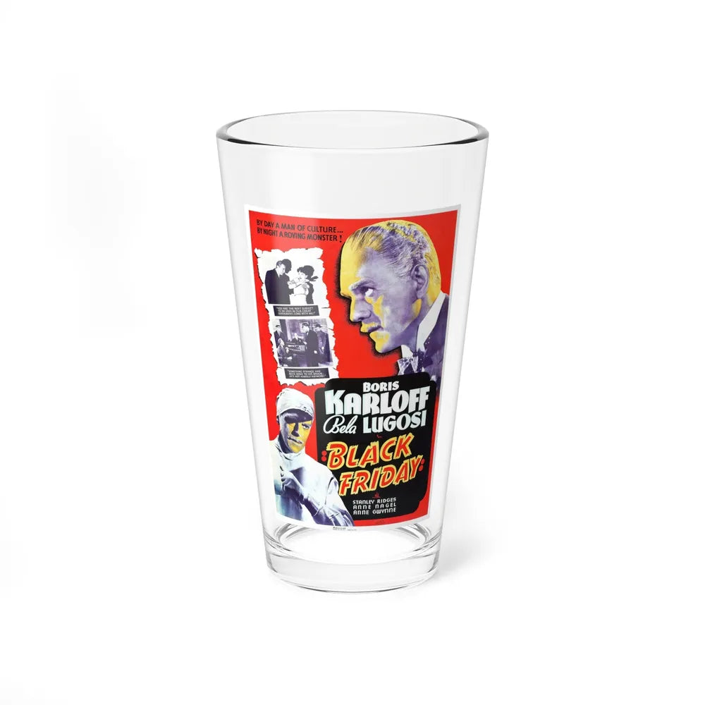 BLACK FRIDAY (2) 1940 Movie Poster - Pint Glass 16oz-16oz-Go Mug Yourself