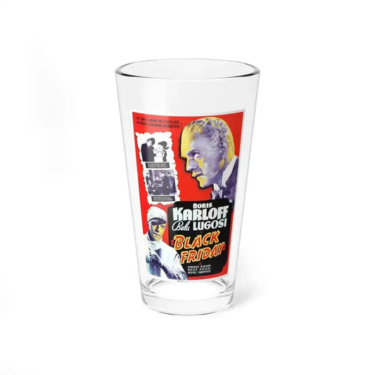 BLACK FRIDAY (2) 1940 Movie Poster - Pint Glass 16oz 16oz - Go Mug Yourself