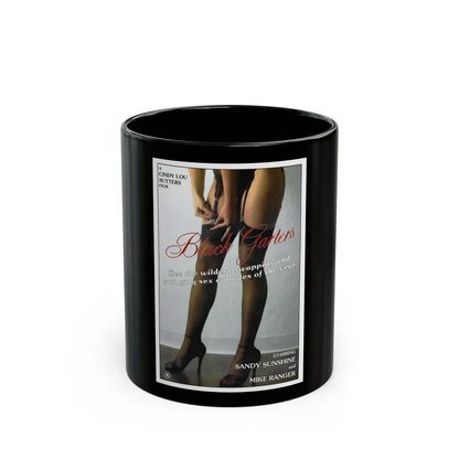 BLACK GARTERS 1981 Movie Poster - Black Coffee Mug-11oz-Go Mug Yourself