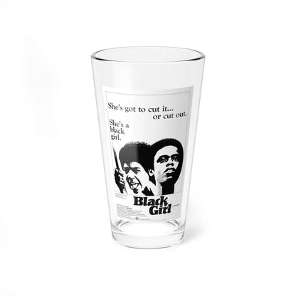 BLACK GIRL 1966 Movie Poster - Pint Glass 16oz-16oz-Go Mug Yourself