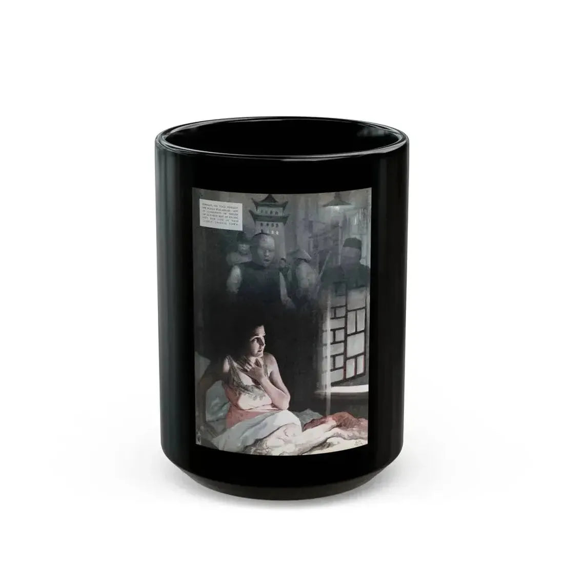 Black Hour, Redbook, January 1938 - Black Coffee Mug 15oz - Go Mug Yourself