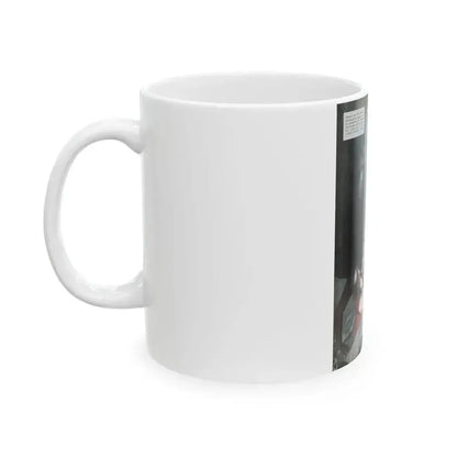 Black Hour, Redbook, January 1938 - White Coffee Mug - Go Mug Yourself