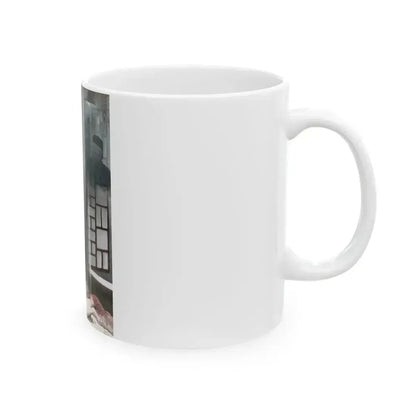 Black Hour, Redbook, January 1938 - White Coffee Mug - Go Mug Yourself