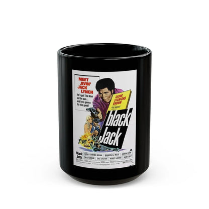 BLACK JACK 1972 Movie Poster - Black Coffee Mug-15oz-Go Mug Yourself