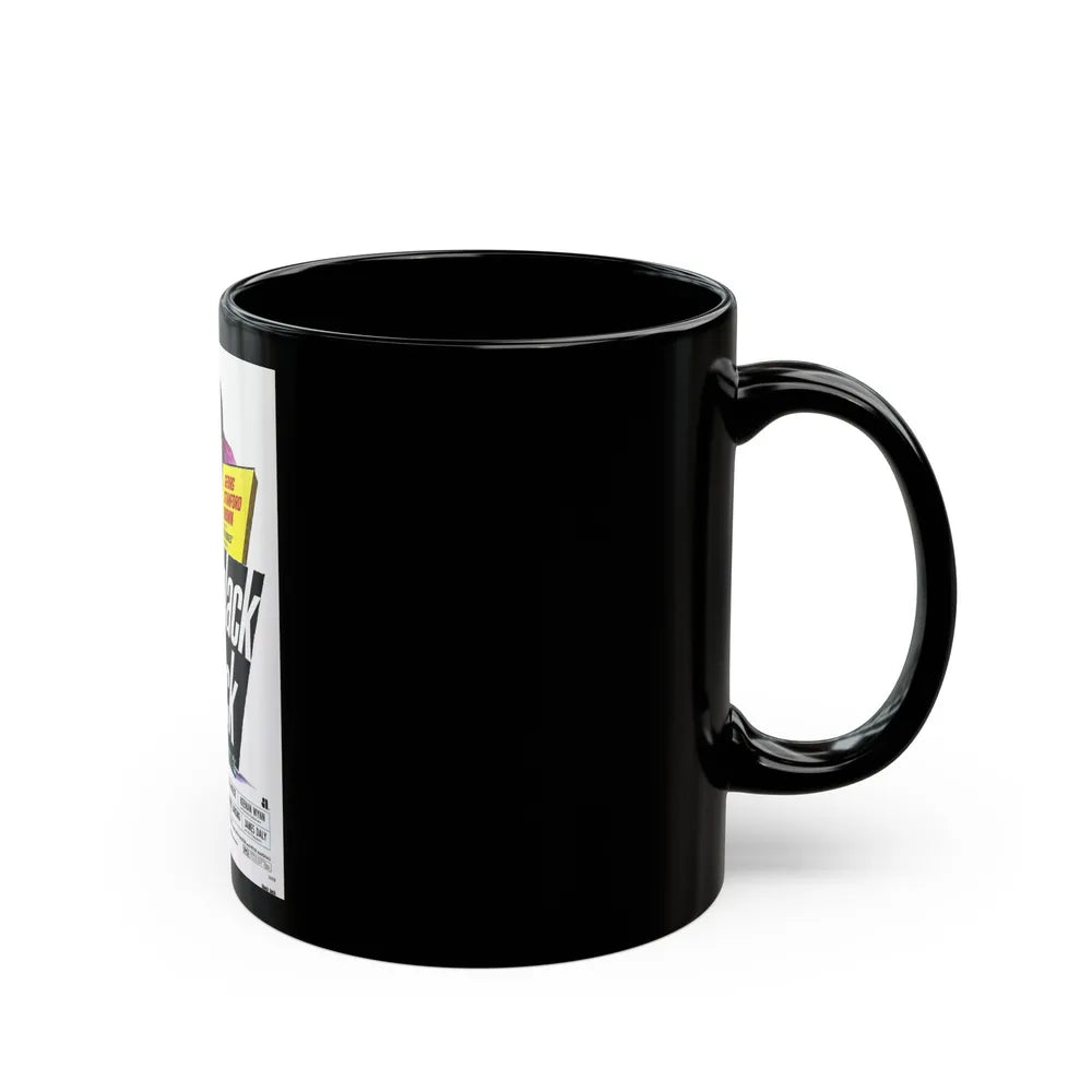 BLACK JACK 1972 Movie Poster - Black Coffee Mug-Go Mug Yourself