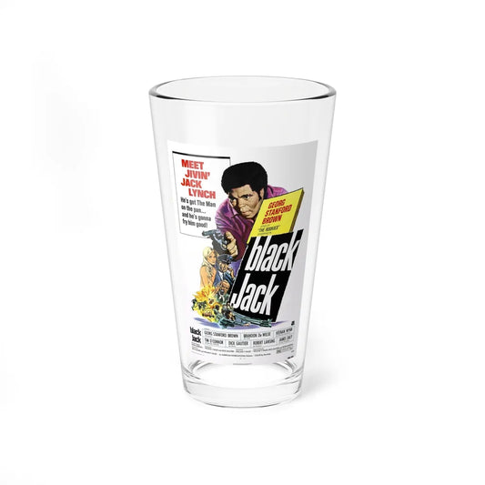 BLACK JACK 1972 Movie Poster - Pint Glass 16oz-16oz-Go Mug Yourself