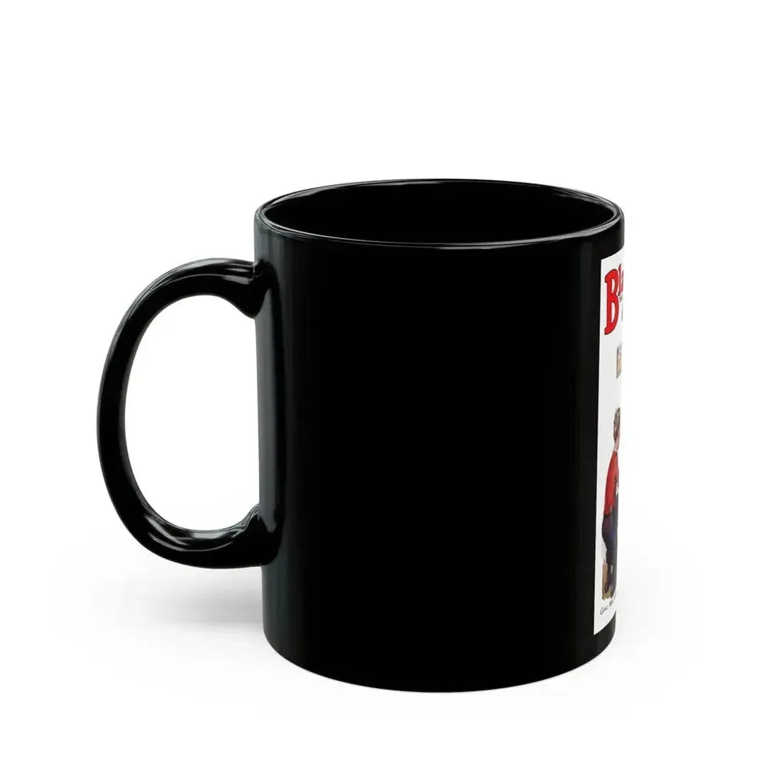 Black Jack ad, Adventure, October 1, 1927 - Black Coffee Mug - Go Mug Yourself