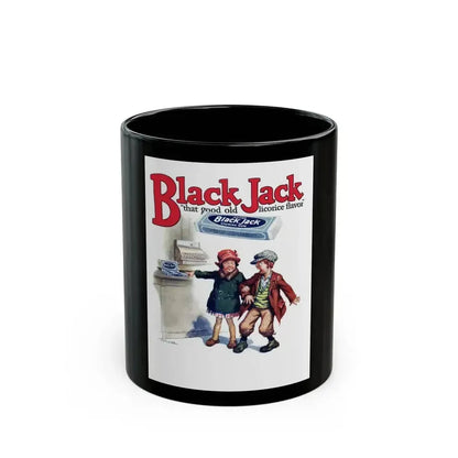 Black Jack ad, Popular Magazine, March 7, 1927 - Black Coffee Mug 11oz - Go Mug Yourself
