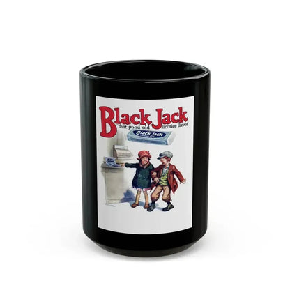 Black Jack ad, Popular Magazine, March 7, 1927 - Black Coffee Mug 15oz - Go Mug Yourself