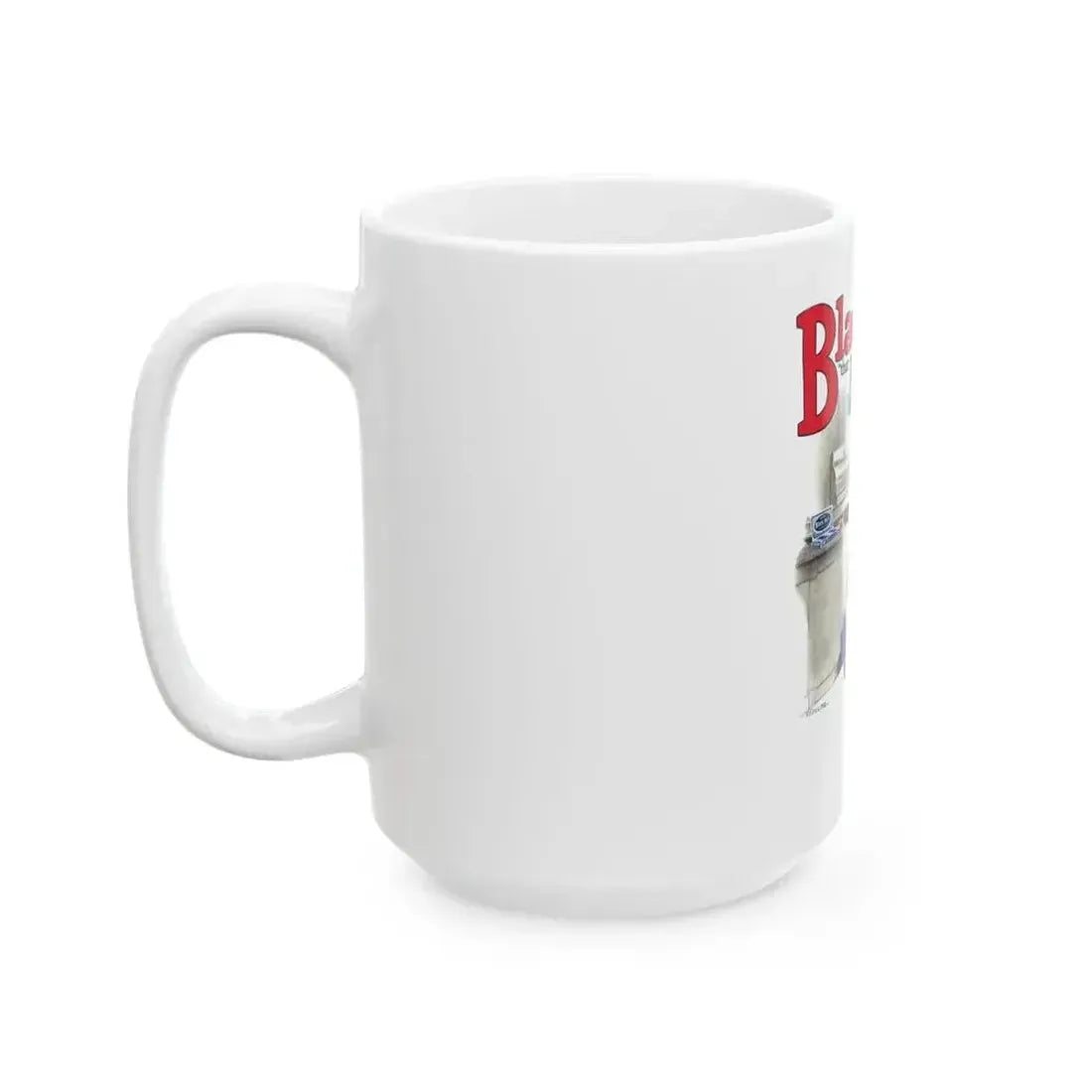 Black Jack ad, Popular Magazine, March 7, 1927 - White Coffee Mug - Go Mug Yourself
