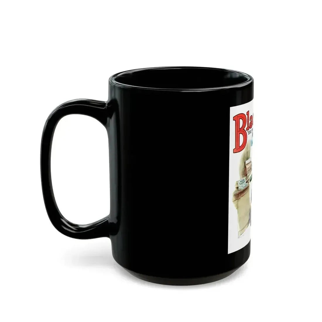 Black Jack ad, True Detective Mysteries, April 1927 - Black Coffee Mug - Go Mug Yourself