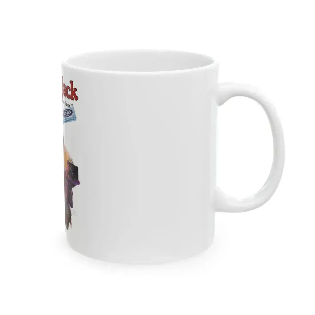 Black Jack advertisement, 1925 - White Coffee Mug - Go Mug Yourself