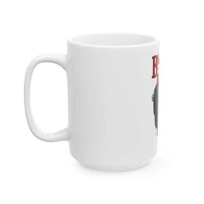 Black Jack advertisement, 1925 - White Coffee Mug - Go Mug Yourself