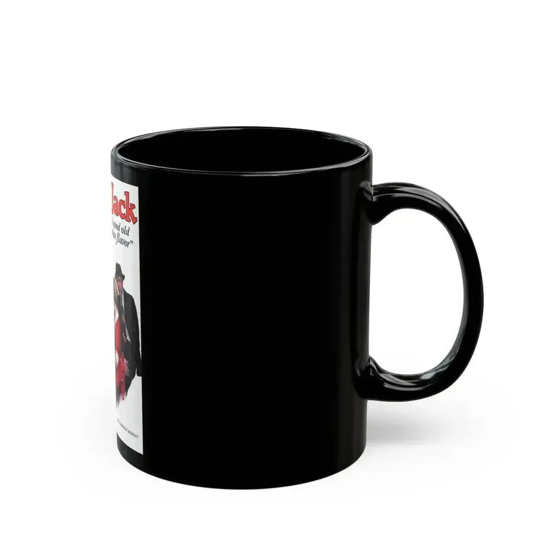 Black Jack advertisement, Adventure, June 20, 1925 - Black Coffee Mug - Go Mug Yourself