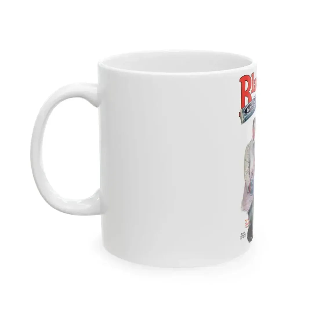 Black Jack advertisement, Adventure, June 20, 1925 - White Coffee Mug - Go Mug Yourself