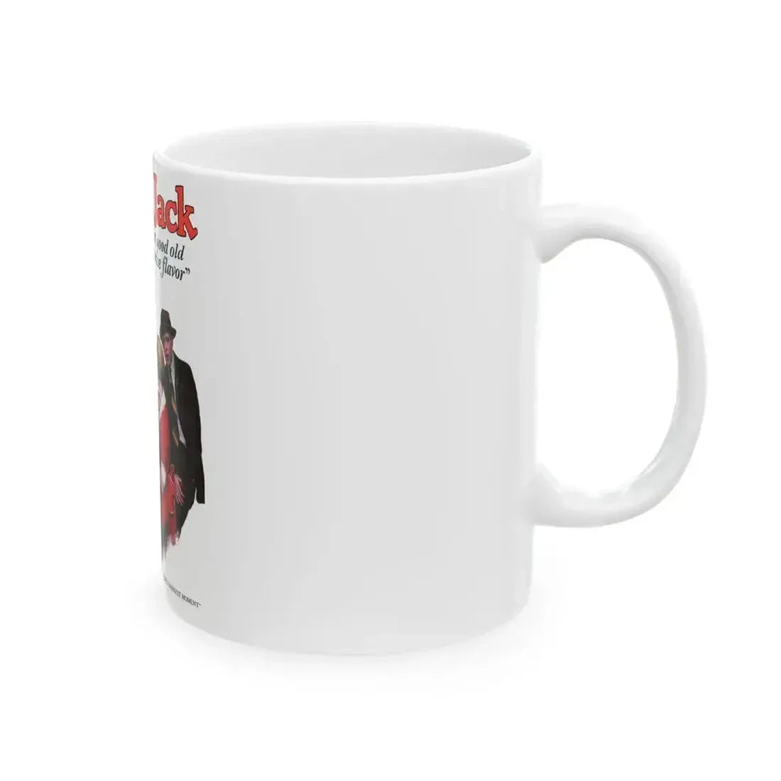 Black Jack advertisement, Adventure, June 20, 1925 - White Coffee Mug - Go Mug Yourself