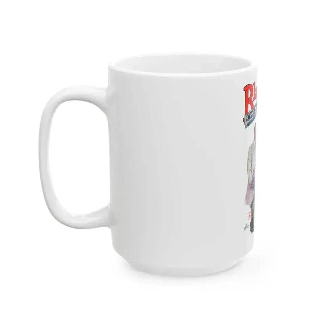 Black Jack advertisement, Adventure, June 20, 1925 - White Coffee Mug - Go Mug Yourself
