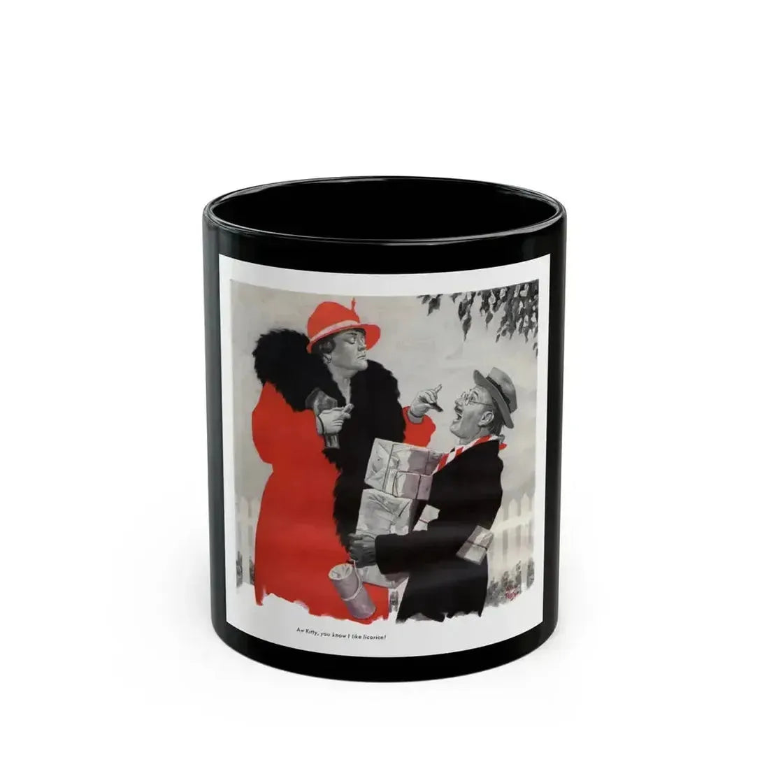 Black Jack advertisement, Adventure, March 15, 1933 - Black Coffee Mug 11oz - Go Mug Yourself