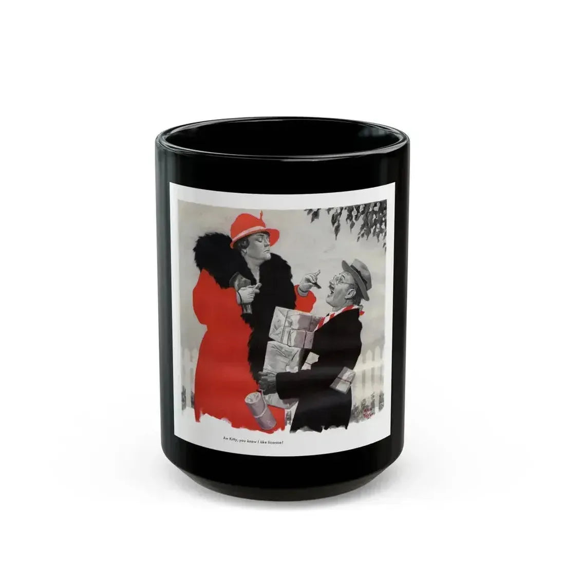 Black Jack advertisement, Adventure, March 15, 1933 - Black Coffee Mug 15oz - Go Mug Yourself