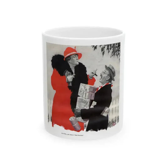 Black Jack advertisement, Adventure, March 15, 1933 - White Coffee Mug 11oz - Go Mug Yourself