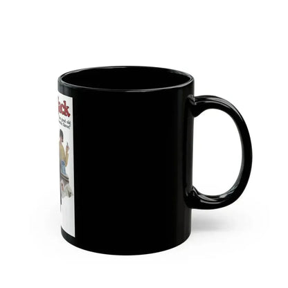 Black Jack advertisement, Adventure, November 8, 1926 - Black Coffee Mug - Go Mug Yourself