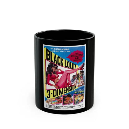 BLACK LOLITA 1974 Movie Poster - Black Coffee Mug 11oz - Go Mug Yourself