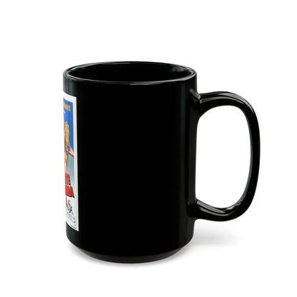 BLACK MAMA WHITE MAMA 1973 Movie Poster - Black Coffee Mug - Go Mug Yourself