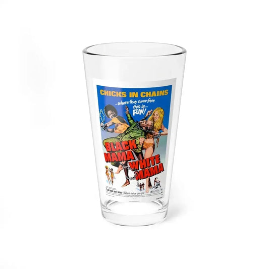 BLACK MAMA WHITE MAMA 1973 Movie Poster - Pint Glass 16oz 16oz - Go Mug Yourself
