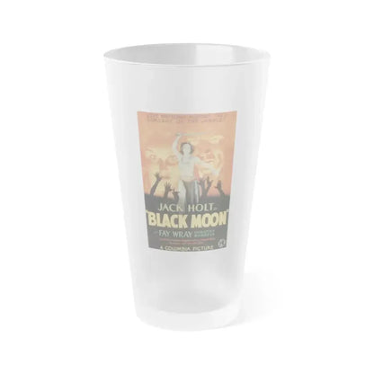BLACK MOON 1934 Movie Poster - Frosted Pint Glass 16oz Default Title - Go Mug Yourself