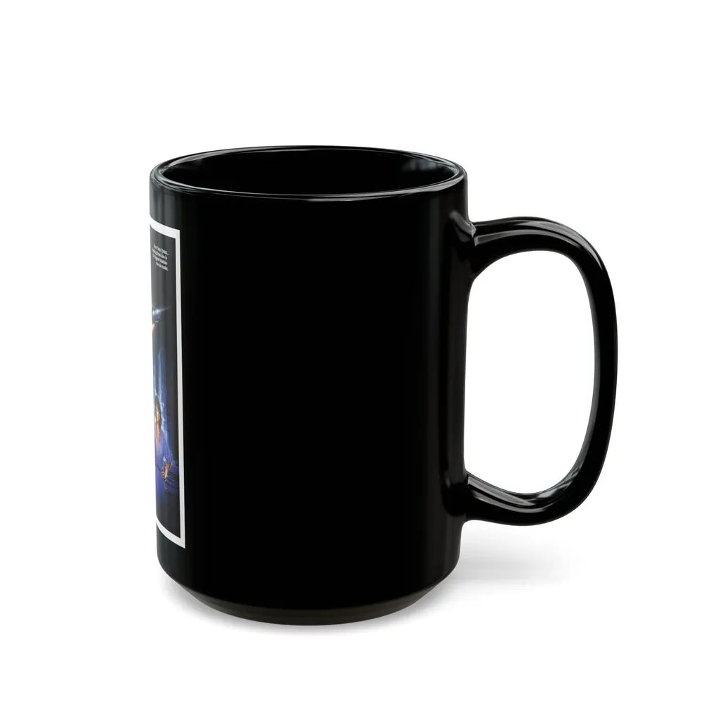 BLACK MOON RISING 1986 Movie Poster - Black Coffee Mug-Go Mug Yourself