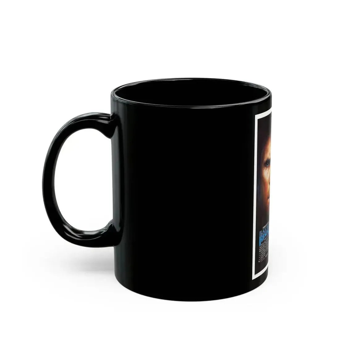 BLACK MOON RISING 1986 Movie Poster - Black Coffee Mug - Go Mug Yourself
