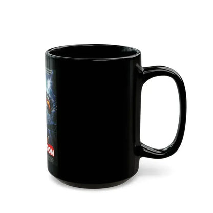 BLACK MOON RISING (GERMAN) 1986 Movie Poster - Black Coffee Mug - Go Mug Yourself