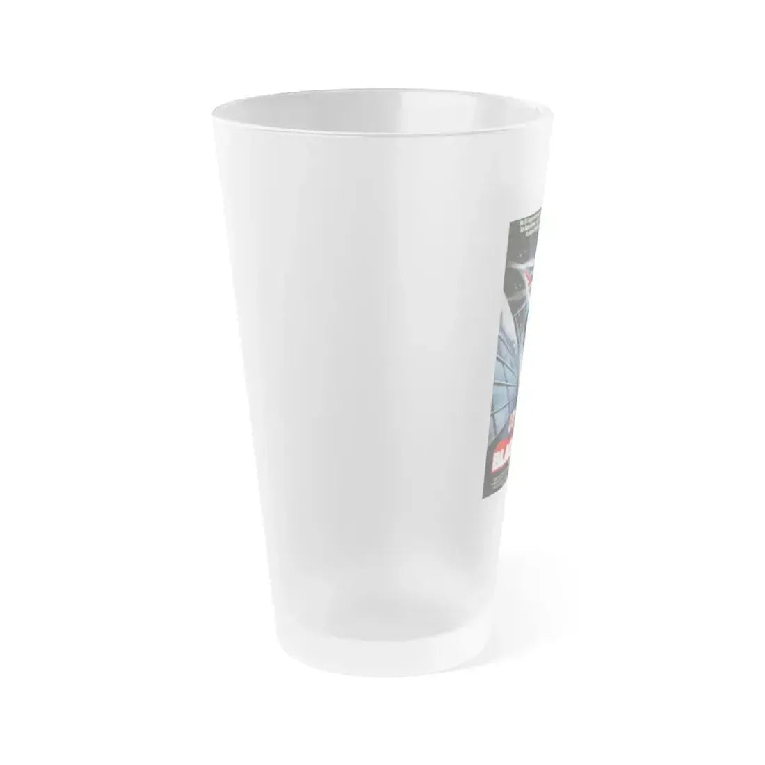 BLACK MOON RISING (GERMAN) 1986 Movie Poster - Frosted Pint Glass 16oz - Go Mug Yourself