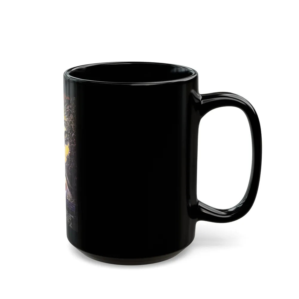 BLACK ROSES 1988 Movie Poster - Black Coffee Mug-Go Mug Yourself