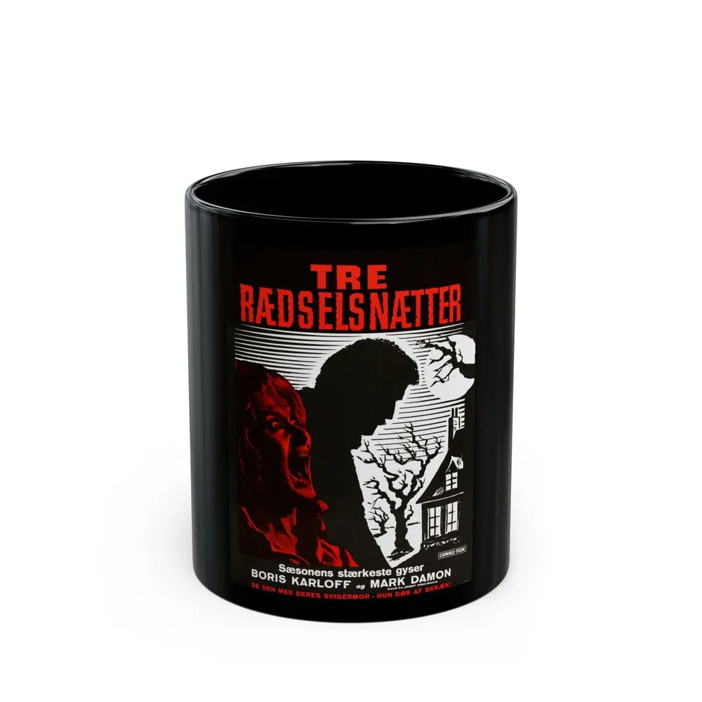 BLACK SABBATH (DANISH) 1963 Movie Poster - Black Coffee Mug-11oz-Go Mug Yourself