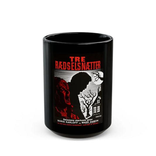 BLACK SABBATH (DANISH) 1963 Movie Poster - Black Coffee Mug-15oz-Go Mug Yourself