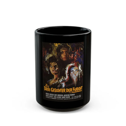 BLACK SABBATH (GERMAN) 1963 Movie Poster - Black Coffee Mug-15oz-Go Mug Yourself