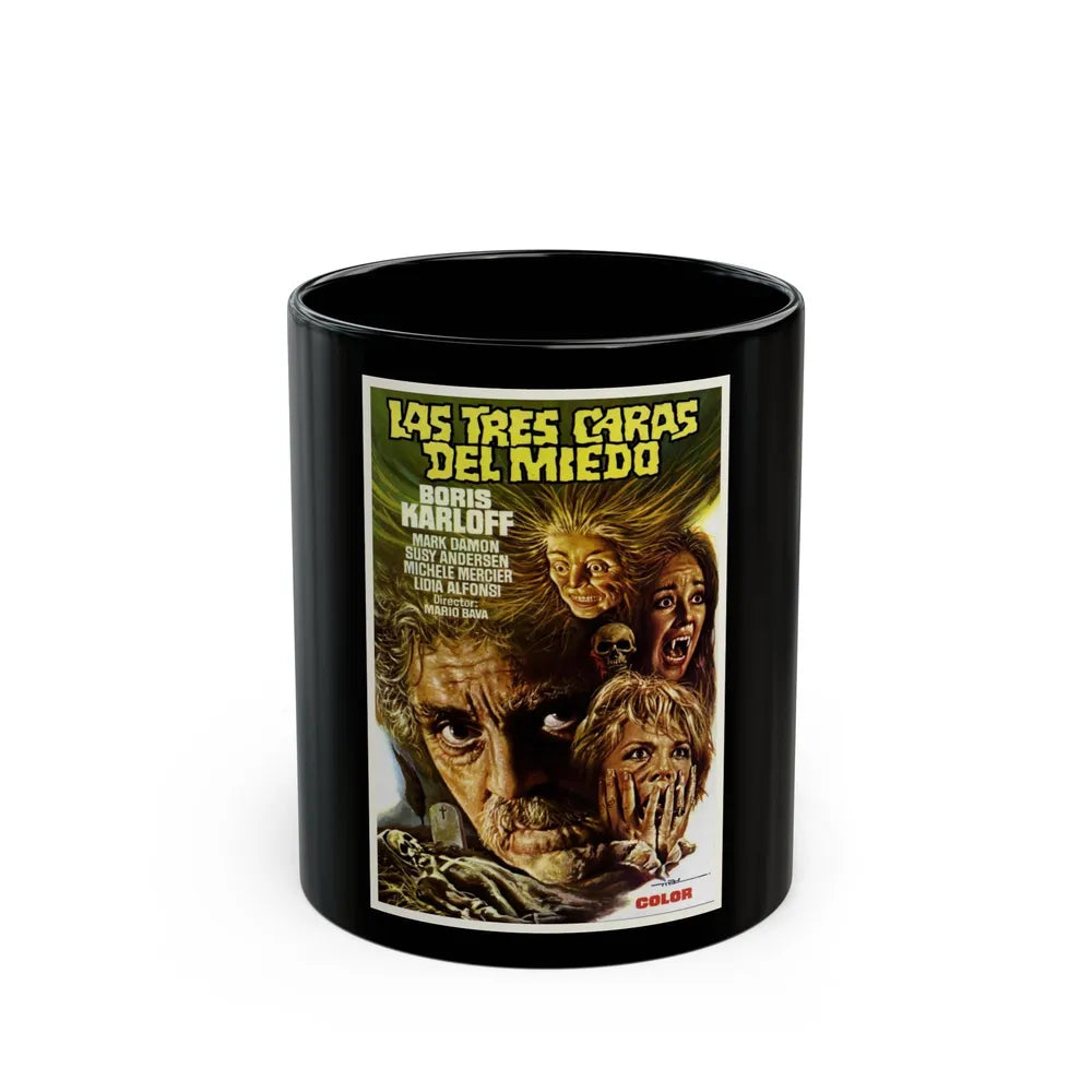 BLACK SABBATH (SPANISH) 1963 Movie Poster - Black Coffee Mug-11oz-Go Mug Yourself